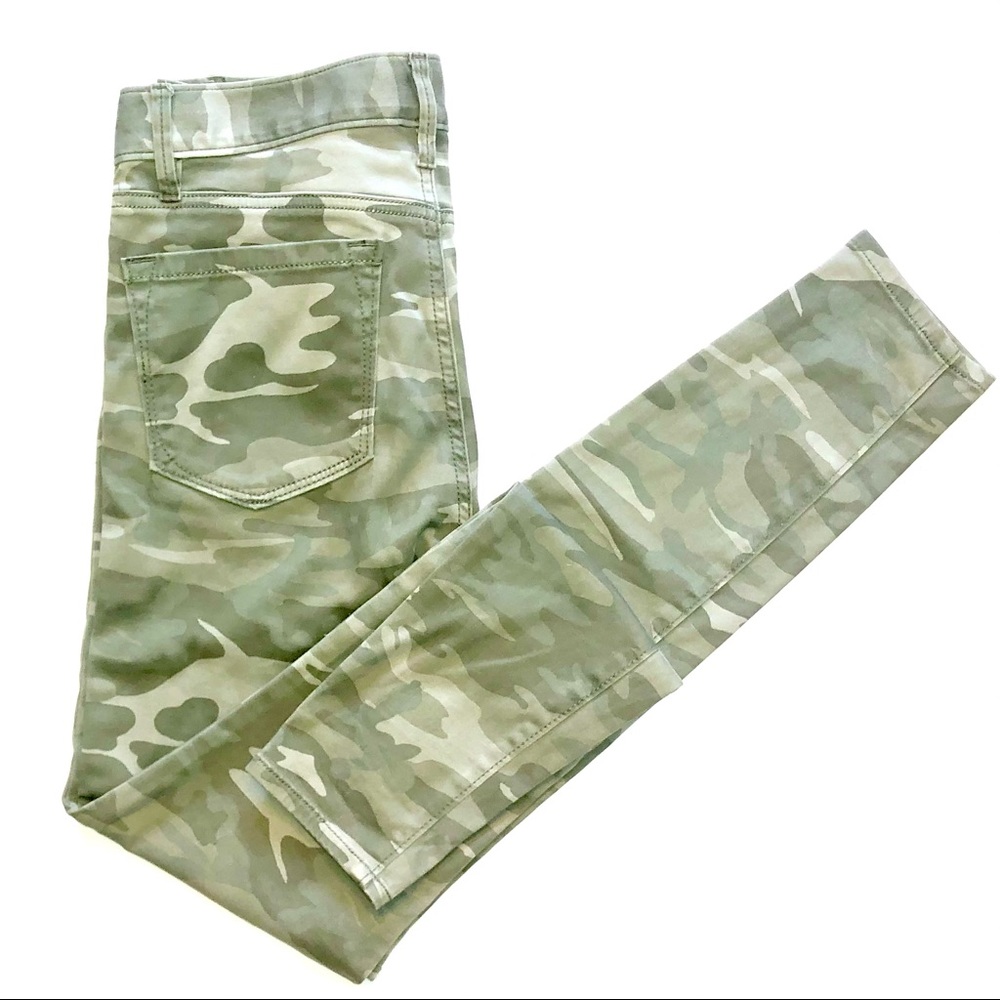 LOFT Camo Legging high rise jeans